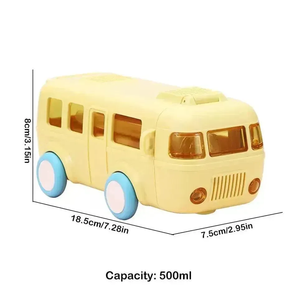 Bus Shaped Tritan Water Bottle (500 ml)